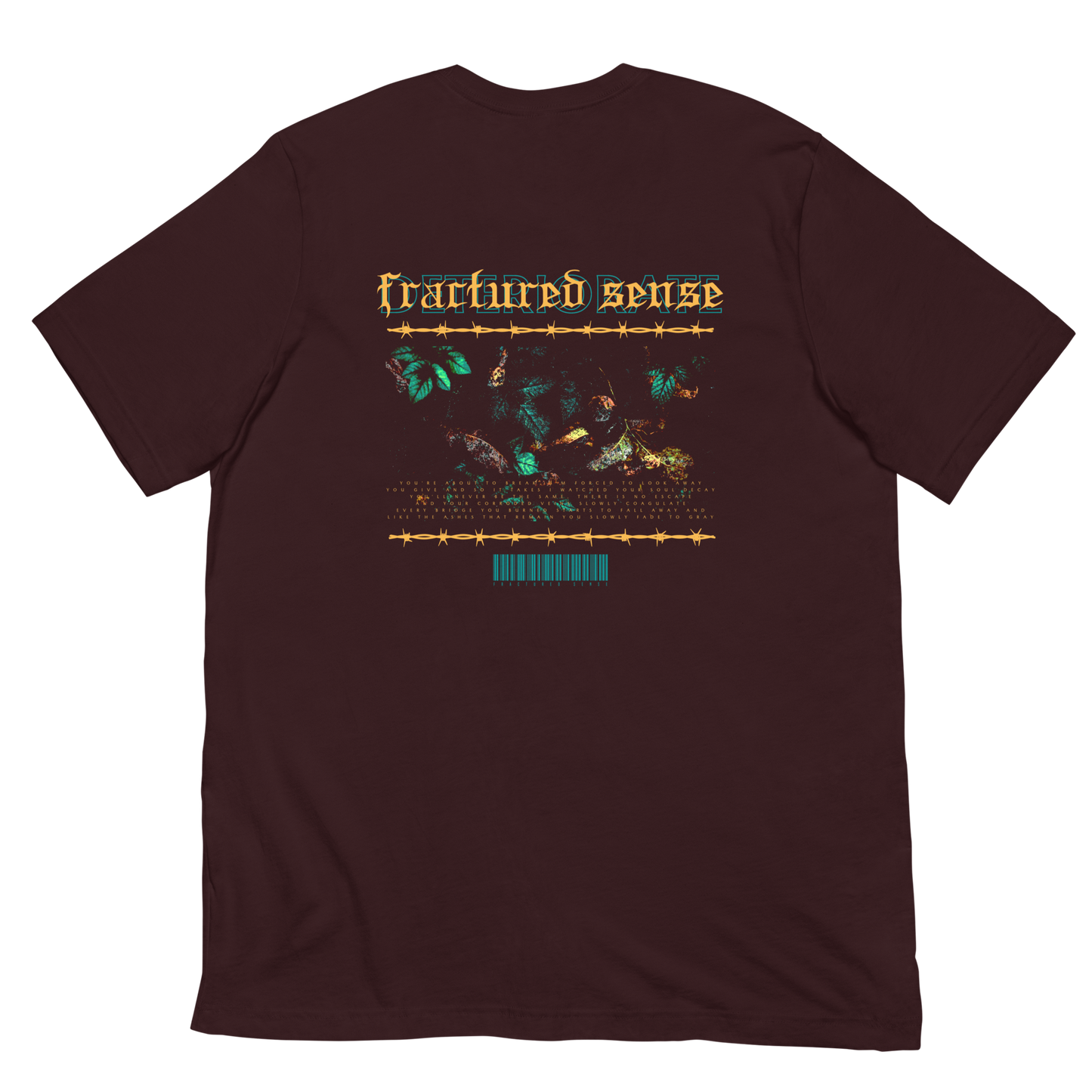 DETERIORATE LYRICS T-SHIRT