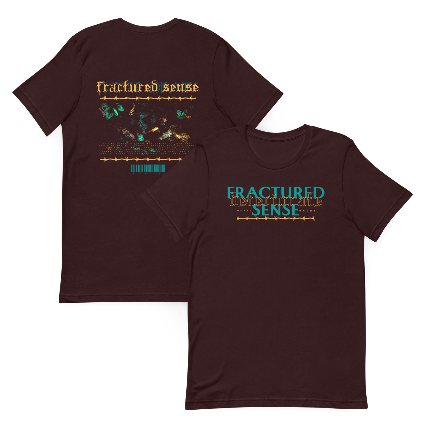 DETERIORATE LYRICS T-SHIRT